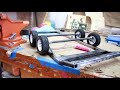 Building The Main Frame and Welding Spring Perches // Scale Trailer Build Ep2