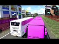 Accident OF High Speed Scania Multiaxle Bus | *DUMPTRUCK & SCANIA* | Steering Wheel Gameplay