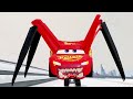 Epic Escape From Monster McQueen Eater, Iphone Eater, Lightning McQueen Eater Giant Bot|BeamNG.Drive