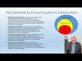 WHAT DOES QUALITY REALLY MEAN?  CONSTRUCTION PM PRINCIPLES No. 61