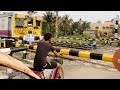 Deadly Speed of EMU Local Train: Dangerously moving through Railgate - Indian Railways