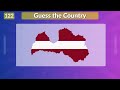 Guess All 196 Countries in 3 Seconds! | Ultimate Country Map & Flag Challenge!