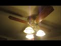 More footage of the Encon Casanova ceiling fan in bedroom