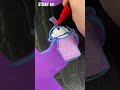 Drawing Grimace McD’s Shake In 4 Different Styles on 1 ￼Custom Skateboard Deck with POSCAs #art