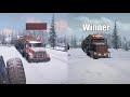 Snowrunner Western Star 49x vs Derry Longhorn 3194 | New Paid DLC truck