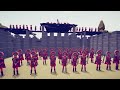 500x ATHENIAN ARMY vs 500x SAMURAI ARMY - Totally Accurate Battle Simulator TABS