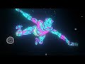 Falling Neon Animation Loop | 4K Royalty Free Background Video