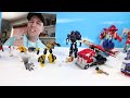 Transformers ReActivate Optimus Prime & Soundwave 2 Pack Robot Vehicle Review