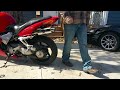 2003 Honda VFR800A Delkevic Exhaust