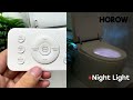 HOROW T38 Smart Toilet | Luxury 12-Inch Rough-In Bidet with Heated Seat, Custom Settings, Mood Light