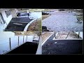 Paved driveway time-lapse movie (security cameras footage). VA Beach, VA. 2012. Watch till the end.