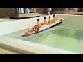 R.M.S. Titanic Model Sinking
