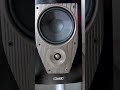Mission M70 bookshelf speaker bass test