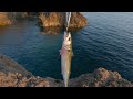 Mackerel fishing from the rocks 2024 | Fishing in the Uk