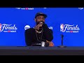Full Kyrie Irving game 1 post game of the NBA finals vs Celtics