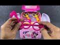 8 minutes satisfaction Unbox Pink Minnie Doctor toy set, Doctor games ASMR review toys