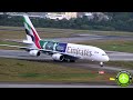 A380 WIMBLEDON E MERCADO LIVRE SOLTANDO FUMAÇA NESTA TARDE INCRÍVEL NO AEROPORTO DE GUARULHOS