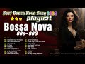 Top 100 Best Jazz Bossa Nova Songs of the 80s, 90s🔥The Best Relaxing Bossa Nova Cafe🍹Jazz Music