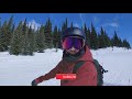 SKI BIKING for the FIRST TIME. Here's what happened...