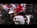 GEORGIA GAME SEALING 79 YARD PICK SIX VS ALABAMA