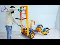 Build An Electric Forklift For Workshop With 1100 Lbs Capacity | Homemade Electric Forklift