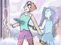 Pearl gets stabbed- Steven Universe redraw speedpaint! Blood warning!