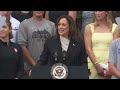 Kamala Harris speaks after Biden drops out of presidential race | Full speech