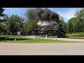 EMD Fan's Dream inside a Big Steam Trip: NKP 765 Tri-State Excursion