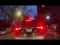 Driving Downtown -  NEW HAVEN,CT 4K - Night Drive