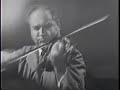 David Oistrakh plays Variations on a theme of Corelli