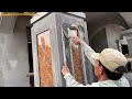 Creative Concrete Pole Construction Techniques - Using Sand And Cement - Pole Construction Tips