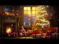 Relaxing Christmas music 🔥 Calm Christmas music 🔥 Snowy Christmas Eve and cozy fireplace