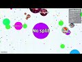 Agar.io but I cannot split