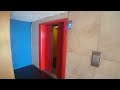 stuck in the elevator !! 4 otis elevator in Corbusier Marseille France