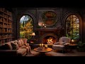 Autumn Hearthside Bliss: Cozy Fireplace Sounds for a Creative Mood