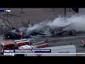 Semi truck fire on I-10 slows traffic in Phoenix