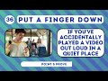 Put A Finger Down If Random Edition🤷‍♀️🤭 | Put A Finger Down If Quiz TikTok @Pointandprove