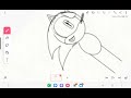 how to draw sonic in flip a clip part 1