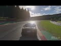 Chase Cam Replay - 190E vs E30 M3 Battle at Spa | Gran Turismo 7 Spec II [4K HDR]