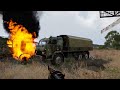 Today ! Just happened ! Russia Launches Deadly Missiles Towards Kyiv City in Ukraine - ARMA 3