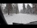 Winter ATV Plowing Doughnut Break