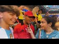 ARGENTINA vs COLOMBIA | REACCIÓN a ARGENTINA CAMPEÓN de una HINCHA URUGUAYA en el ESTADIO