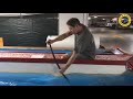 John Puakea Teaches Canoe Paddling Technique: The Catch - Part 1