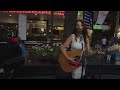 Katie Ferrara Busking at CityWalk-Vienna Billy Joel Cover