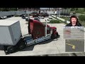 50,000 Horsepower vs World's LONGEST Road Train in American Truck Simulator...