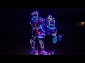 LED Dance Show/ Mission Mars by Light of Dance/LED Roboter