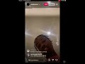 Roddy Rich talks about why he doesn’t mess with other rappers on Instagram live (3-15-21)