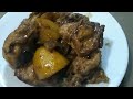 CHICKEN ADOBO W/ POTATOES