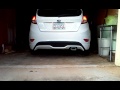 2014 ford fiesta st with custom exhaust