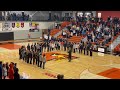 Flushing High School Acapella Sings The Star Spangled Banner 2024 Metro League Basketball Game